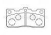 тормозная кладка Brake Pad:04492-14050