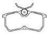 тормозная кладка Brake Pad:181265-700